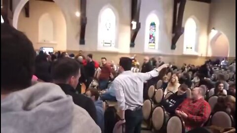 🚨 Anti-ICE mob STORMED a Southern Baptist church in St. Paul mid-service, chanting "ICE out!"