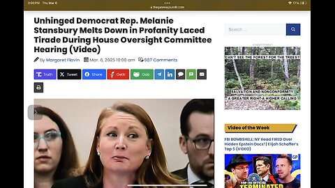 Unhinged Democrat Rep. Melanie Stansbury Melts Down in Profanity Laced Tirade During House Hearing