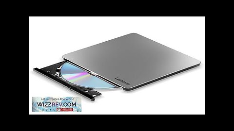 Lenovo DB85 External CD/DVD Drive 2-in-1 Type-C+USB CD DVD RW Drive Player Review