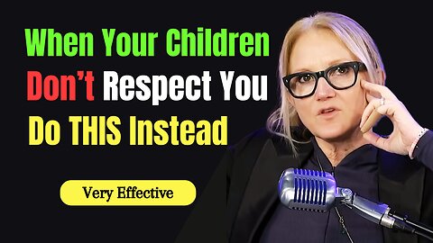 When Your Children Don’t Respect You, Do THIS Instead - Mel Robbins Motivation