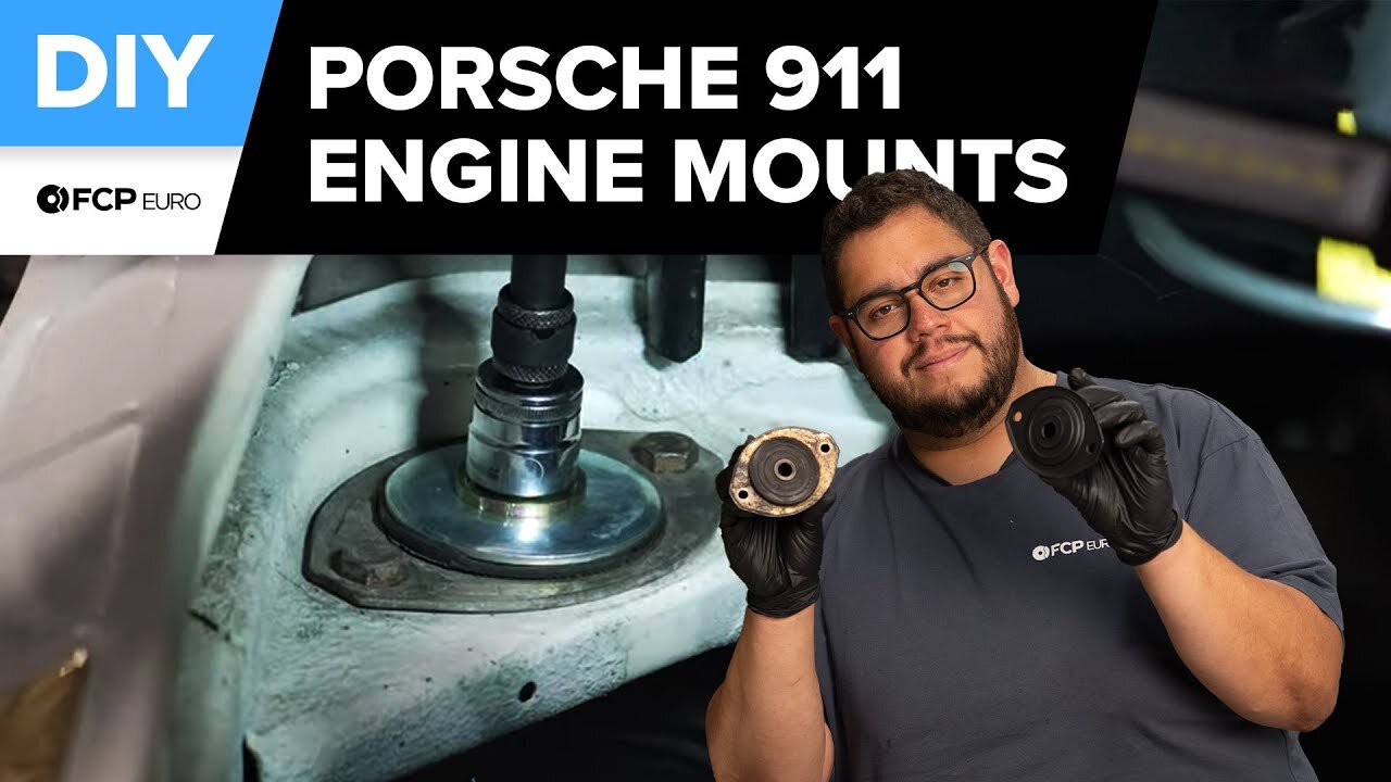 Porsche 911 3.2 Carrera Engine Mount Replacement DIY (1965-1989 Porsche 911, Vintage Air-cooled)