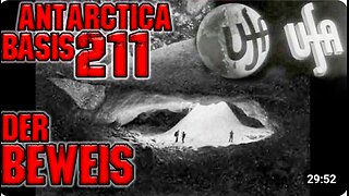 Antarktis Basis 211 Original Film 1939 der BEWEIS aufgetaucht Antarktis Flugscheibe KlappspatenTV