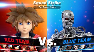 Team Kingdom Hearts vs Team Horror Films - SSBU Squad Strike Quickie