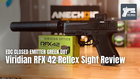 Viridian RFX42 Enclosed Emitter Green Dot EDC Optic