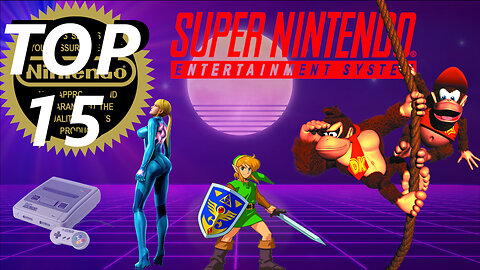 15 Games that still rocks in 2024 #Nintendo SNES #donkeykong #mario