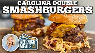 Easy Weeknight Meals: Carolina Smashburgers