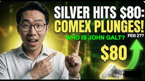OG JOHN AG Silver Hit 80:YCOMEX Registered Silver Plunging Toward ZERO?–Will It Hit Empty by Feb 27?
