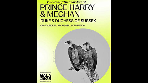 Harry & Meghan Vulture Of The Year Award