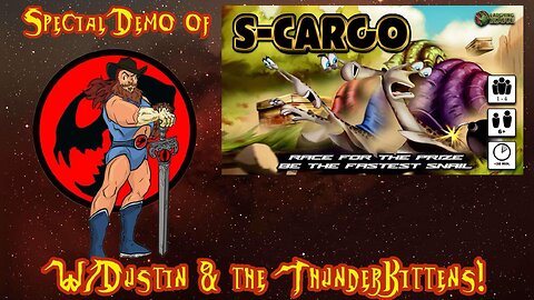 Geek-men Just Roll With It! Special Demo of S-Cargo with Christopher Brown & The Thunderkittens!