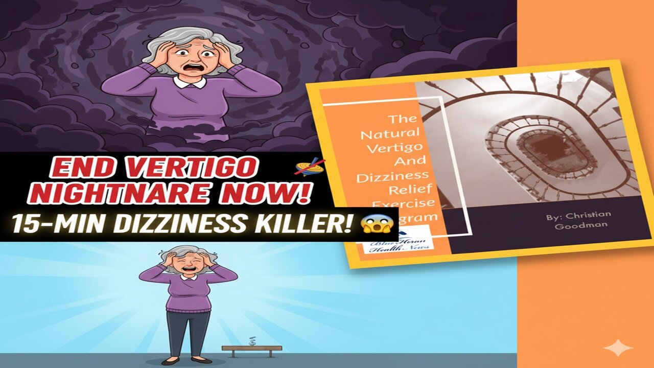 END Vertigo Nightmare NOW: Christian Goodman's 15-Min Dizziness Killer! 😲