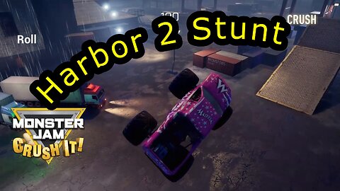 Monster Jam Crush IT! Harbor 2 Stunt