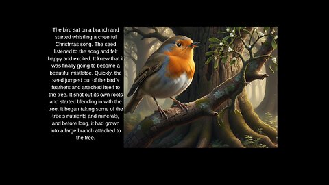 English Stories the seed that became mistletoe