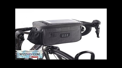 5L Bicycle Handlebar Bag Large Capacity Waterproof Phone Case Holder 6.7 Inches Review