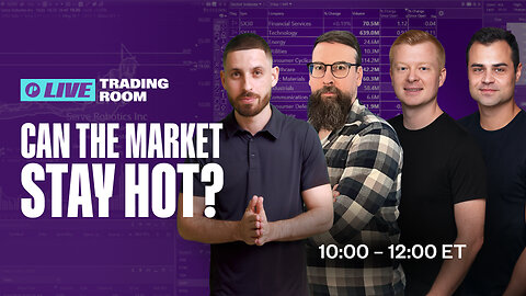 Live Trading: Trading The Top Momentum Stocks!