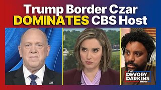 Trump Border Czar DOMINATES CBS host