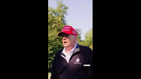 Trump’s granddaughter published this golfing video with Trump.