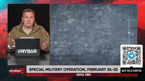 ❗️🇷🇺🇺🇦🎞 RYBAR HIGHLIGHTS OF THE RUSSIAN MILITARY OPERATION IN UKRAINE ON Feb.24-25, 2025