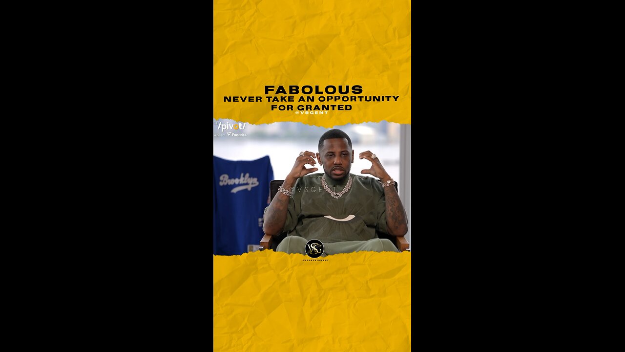 @myfabolouslife Never take an opportunity for granted