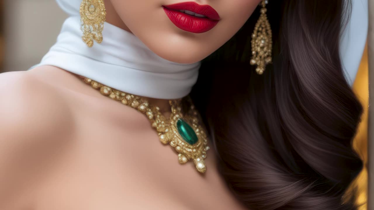 4K Arabian Fashion in AI Art: Holiday Cityscape Charm (2024)