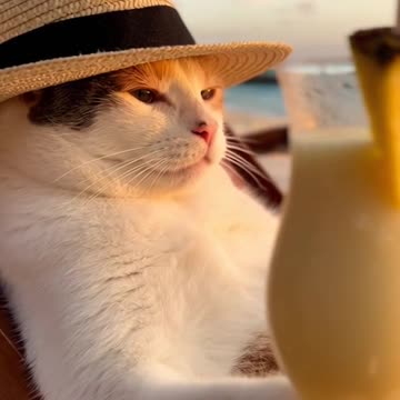 Beach Cat Chill