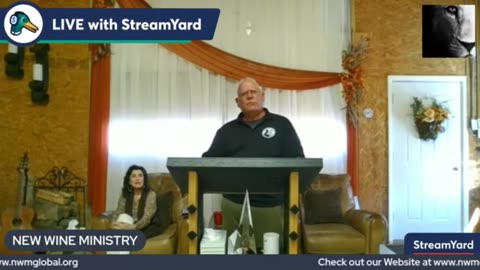Pastor Ted Marshall and Don Huddle Speaking at the Feast of the Tabernacles night 1