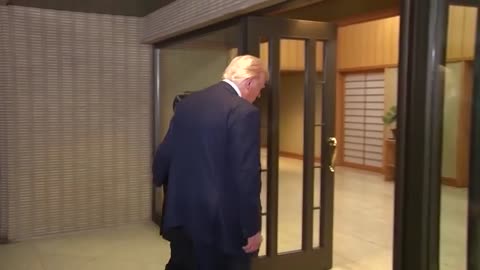 Imperial welcome for Trump as he meets Japan's emperor 10/27”