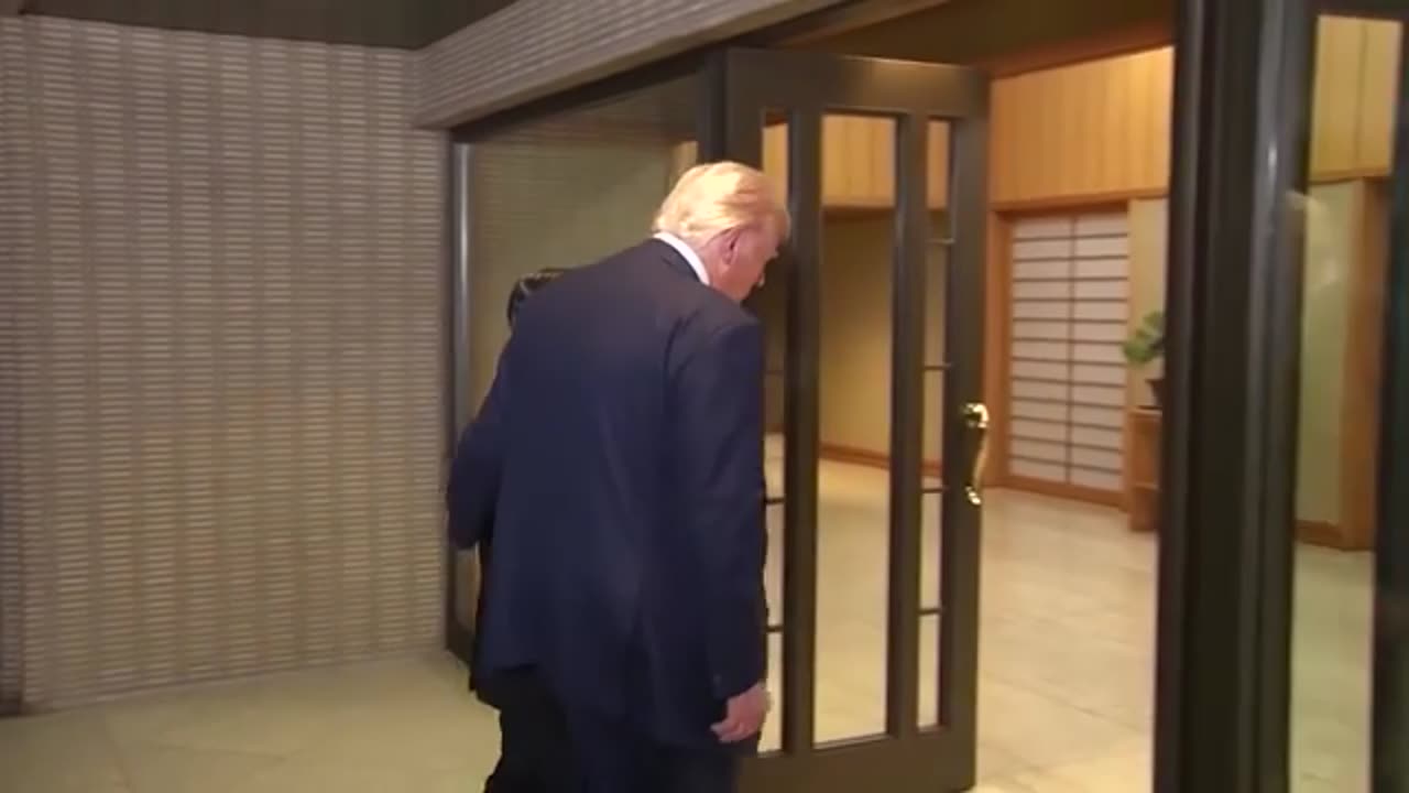 Imperial welcome for Trump as he meets Japan's emperor 10/27”