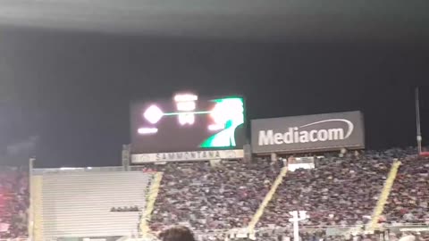 Basel fans invading Artemio Franchi Stadium (Fiorentina vs Basel 1-2) Europa Conference League 2023