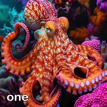 Octopuses Have Three Hearts and Blue Blood.