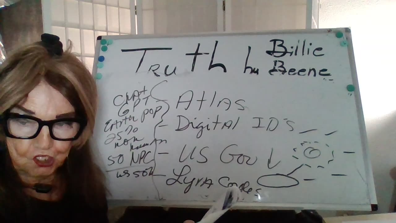 100925-11A TRUTH BY BILLIE BEENE ATLAS/DIGITAL ID/US MIL GEN'S MTG! PRES T- SECURITY THREATS!
