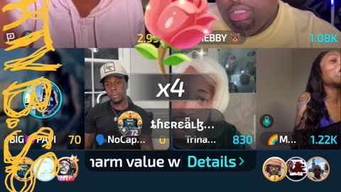 DREBABY AND MUVA CANDI WAS GOING BACK & FORTH ON THE WORDS THEY PUT OUT IN THE STREETS ON EACH OTHER!! 🤯