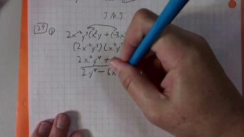 Saxon Algebra 1 Lesson 29 (j)