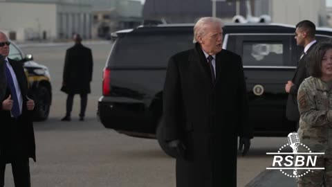 WATCH: President Trump and Secretary Hegseth Arrive in Delaware to Honor Fallen Soldiers - 12/17/25