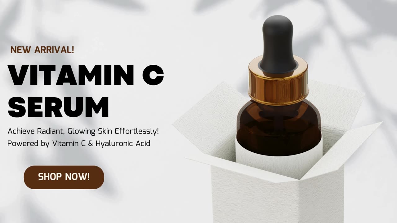 🔥 "One Drop, Endless Glow – The Vitamin C Revolution!"