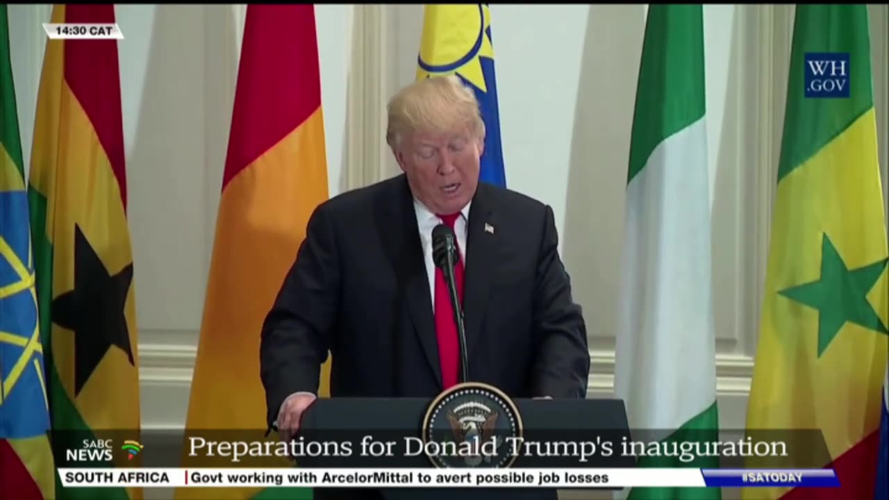 Preparations for Donald Trump_s Inauguration