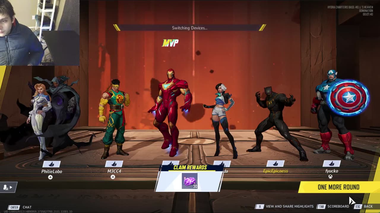 Marvel Rivals Online Match #54 On The PC Part #2 While Playing As Black Panther The Superhero