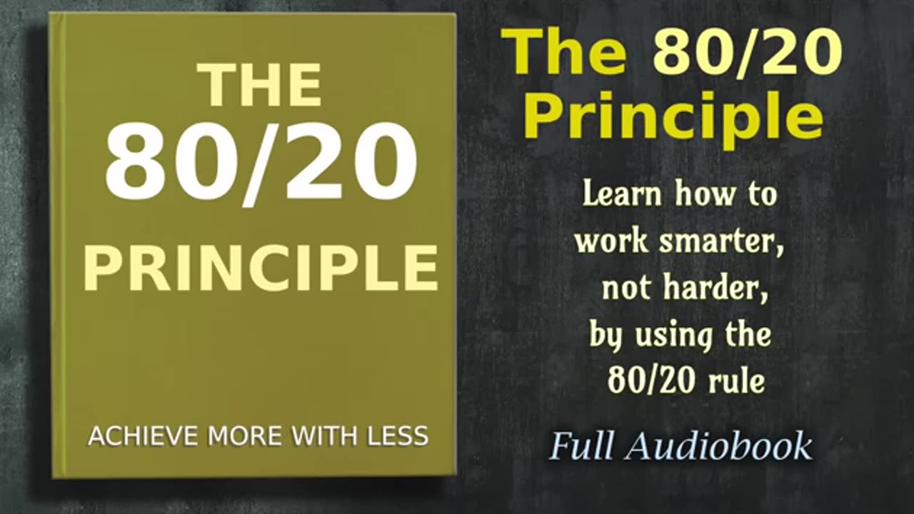 The 80/20 Principle by Richard Koch