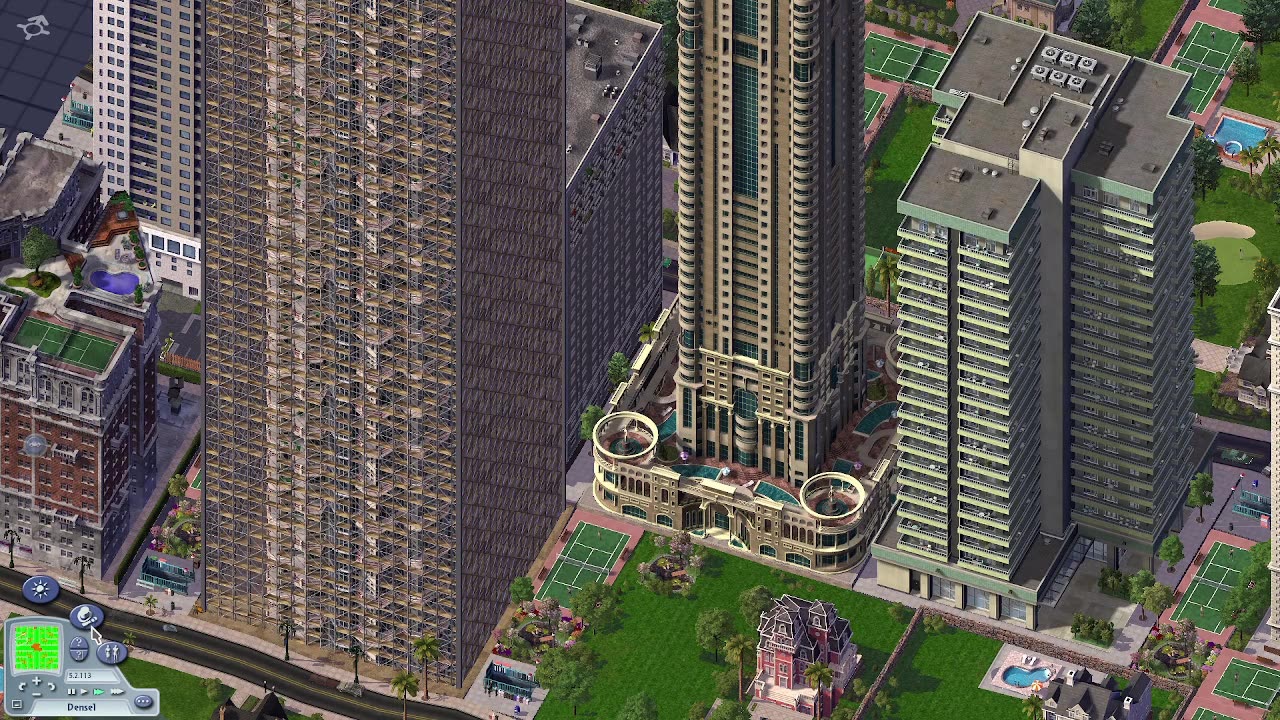 High density city - part 2 - Growing Skyline, Skyscrapers - SimCity 4 in 2025