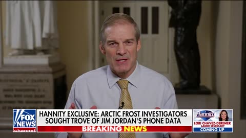 Biden DOJ subpoenaed Jim Jordan's phone records covering more than two years