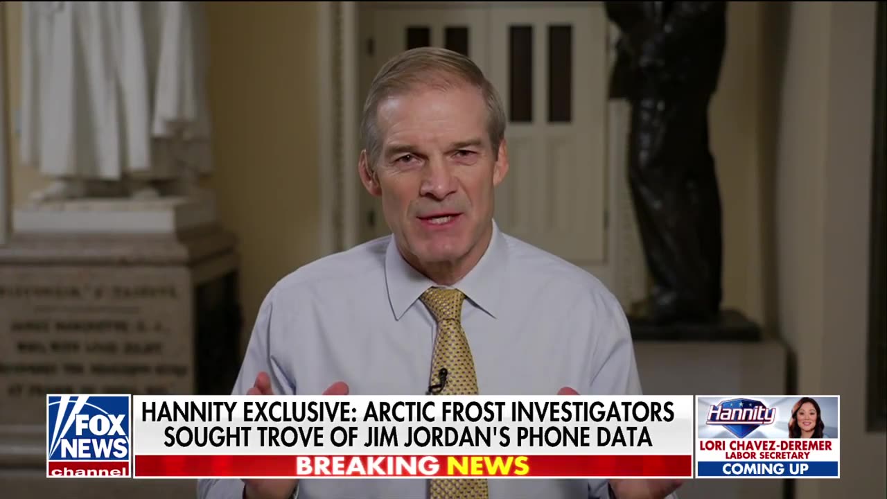Biden DOJ subpoenaed Jim Jordan's phone records covering more than two years