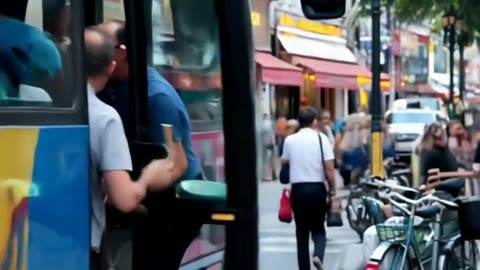 That is People Getting On the Bus