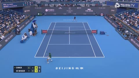 US Sports Tennis Feat. Sinner Faces De Minaur & Medvedev vs Tien 🤩 | Beijing 2025 