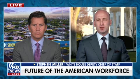 Mass migration drives Americans out of the workforce, Stephen Miller explains