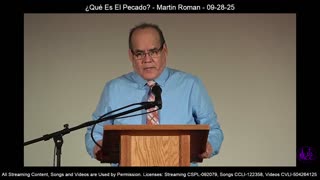 ¿Qué Es El Pecado? - Martin Roman - 09-28-25