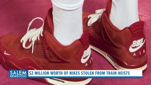 $2 Million Worth Of Nikes Stolen From Train Heists In California, Arizona