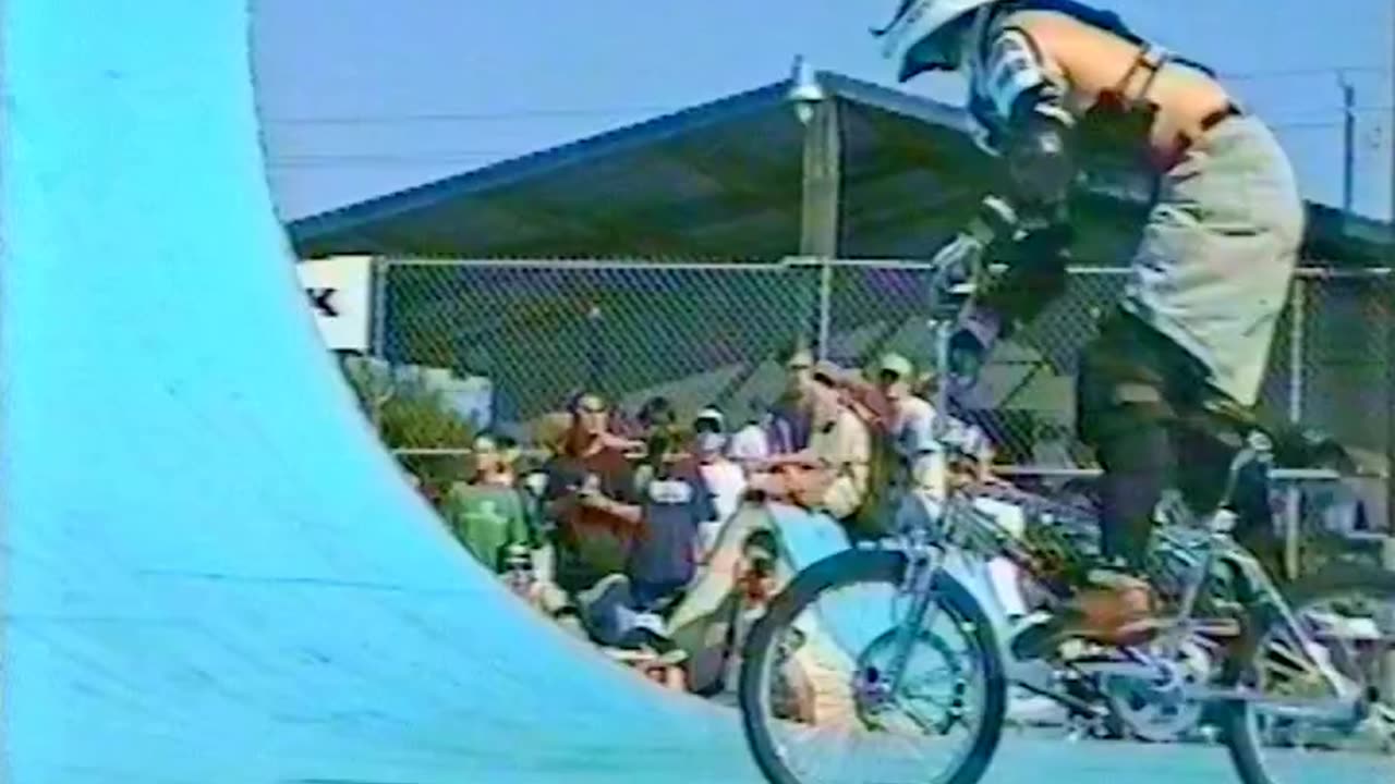 Jason Davies at the 1995 BS BMX Vert Finals, Stone Edge Skatepark, Daytona, Florida.