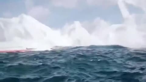 Crazy AI video of a great white shark attack with a crazy ending 🦈🤯