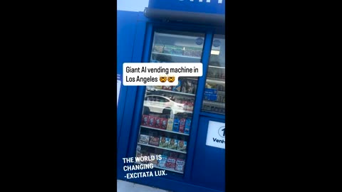Convenience Stores Run 24/7 by robots ARE HERE, CONCEPT NO MORE!