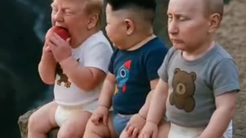 Funny baby