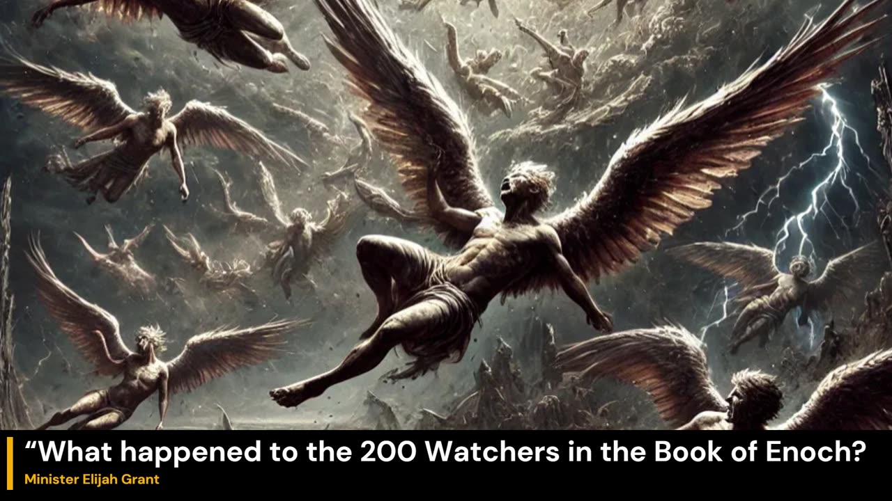 What happened to the 200 Watchers in the Book of Enoch?